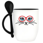 Кружка с ложкой