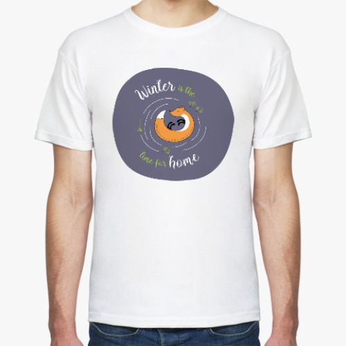 Футболка с принтом Лиса