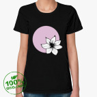 Женская футболка органик