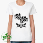 Женская футболка органик