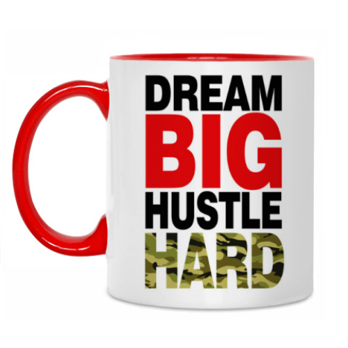 Кружка Dream BIG - Hustle HARD