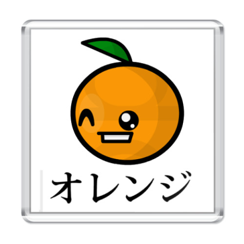 Магнит  Chibi Orange