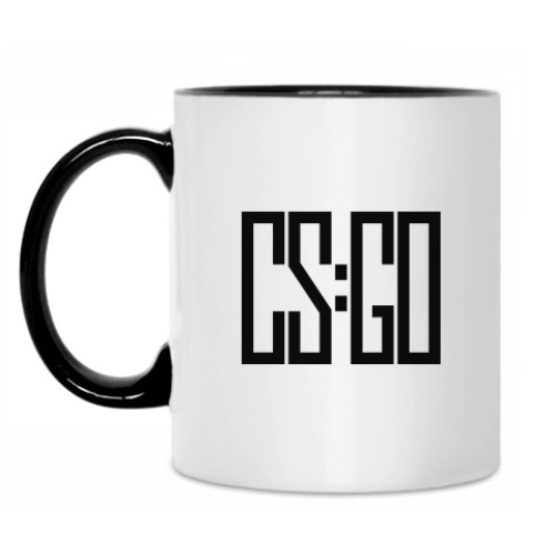 Кружка с принтом CS:GO