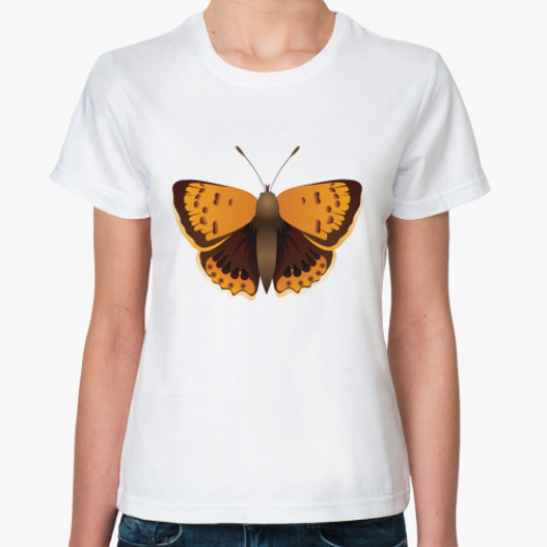 Классическая футболка Бабочка