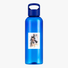 Прозрачная спортивная бутылка