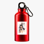 Металлическая бутылка 400 мл UV-DTF