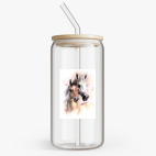 Банка с бамбуковой крышкой