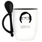 Кружка с ложкой