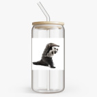 Банка с бамбуковой крышкой