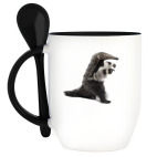 Кружка с ложкой