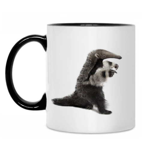 Кружка с принтом Муравьед