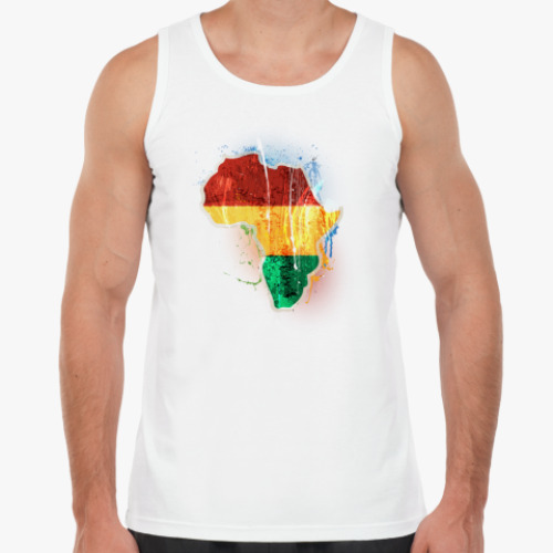 Майка с принтом Африка