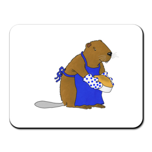 Коврик для мыши с принтом Кастор