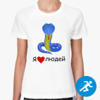 Женская спортивная футболка