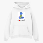 Толстовка худи оверсайз