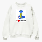 Свитшот оверсайз