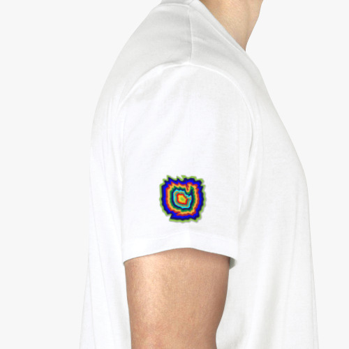 Детская футболка Радужный фон