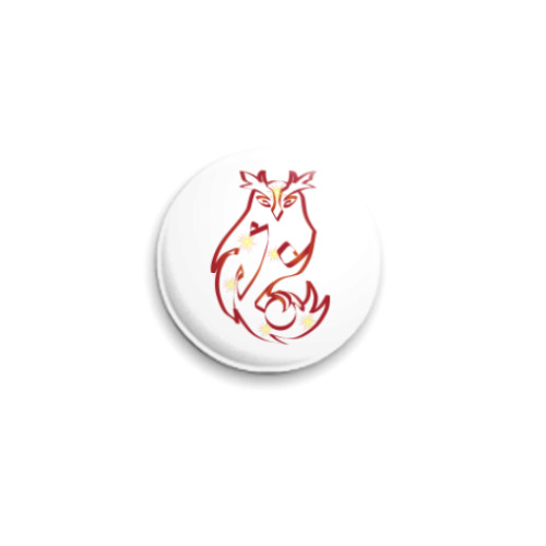 Значок 25мм с принтом Созвездие Делюк