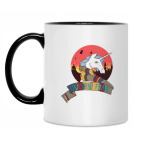 Кружка двухцветная