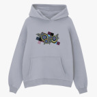 Толстовка худи оверсайз