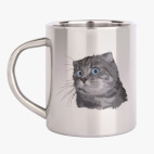 Кружка металлическая