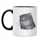 Кружка двухцветная