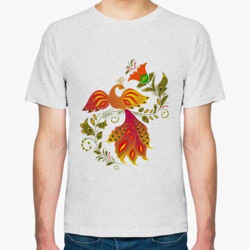 Футболка с принтом Жар-птица