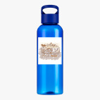 Прозрачная спортивная бутылка