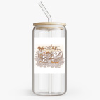 Банка с бамбуковой крышкой