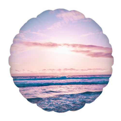 Подушка с принтом Лето