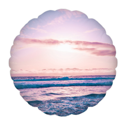 Подушка с принтом Лето