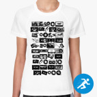 Женская спортивная футболка