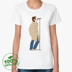 Женская футболка органик