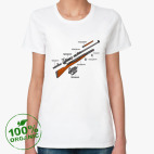 Женская футболка органик