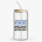 Банка с бамбуковой крышкой