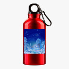 Металлическая бутылка 400 мл UV-DTF