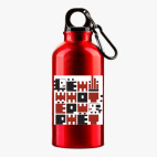 Металлическая бутылка 400 мл UV-DTF