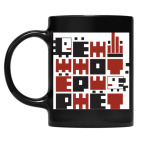 Кружка цветная UV-DTF