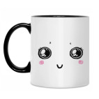 Кружка двухцветная