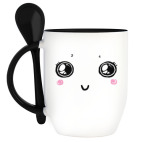 Кружка с ложкой