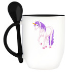 Кружка с ложкой