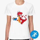 Женская спортивная футболка