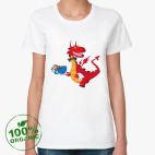 Женская футболка органик