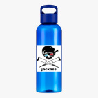 Прозрачная спортивная бутылка