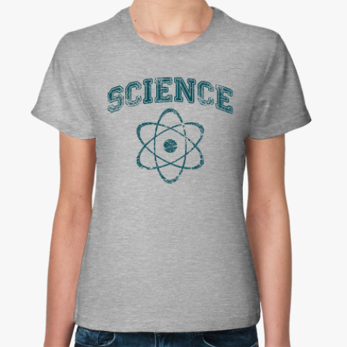 Женская футболка Science