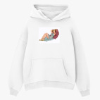 Толстовка худи оверсайз