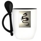 Кружка с ложкой