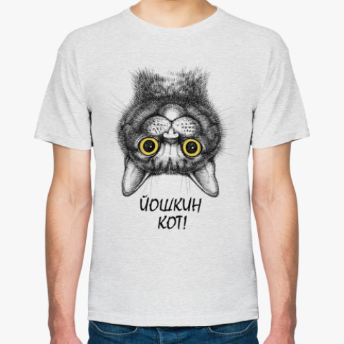 Футболка с принтом Йошкин Кот