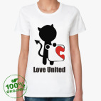 Женская футболка органик