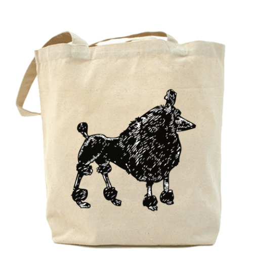 Сумка шоппер Пудель